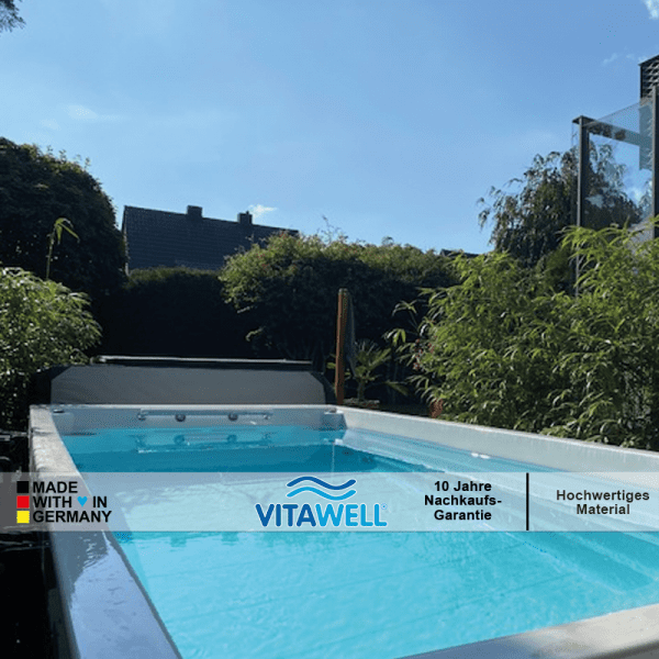 Swimspa Dubai im Garten